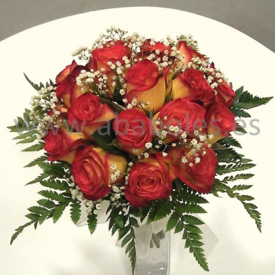 Bouquet de Rosas bicolor